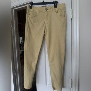 Democracy AB solutions iced lemon yellow High-Rise jeans size 8